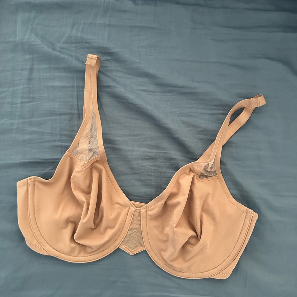 Wacoal Tan Full-Coverage Bra with Underwire Support 34DD